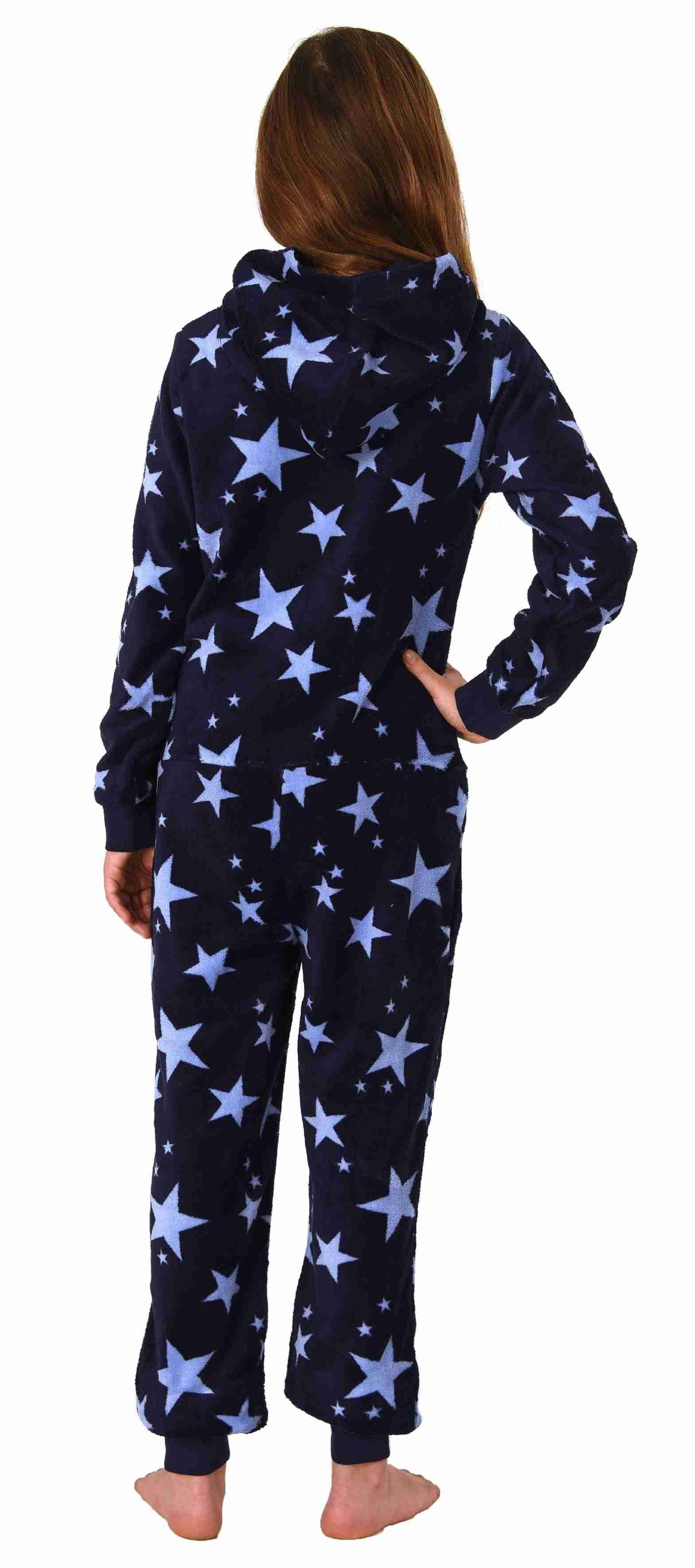 Mädchen Jumpsuit Overall Schlafanzug Pyjama langarm in Sterne Optik - 202 467 97 961