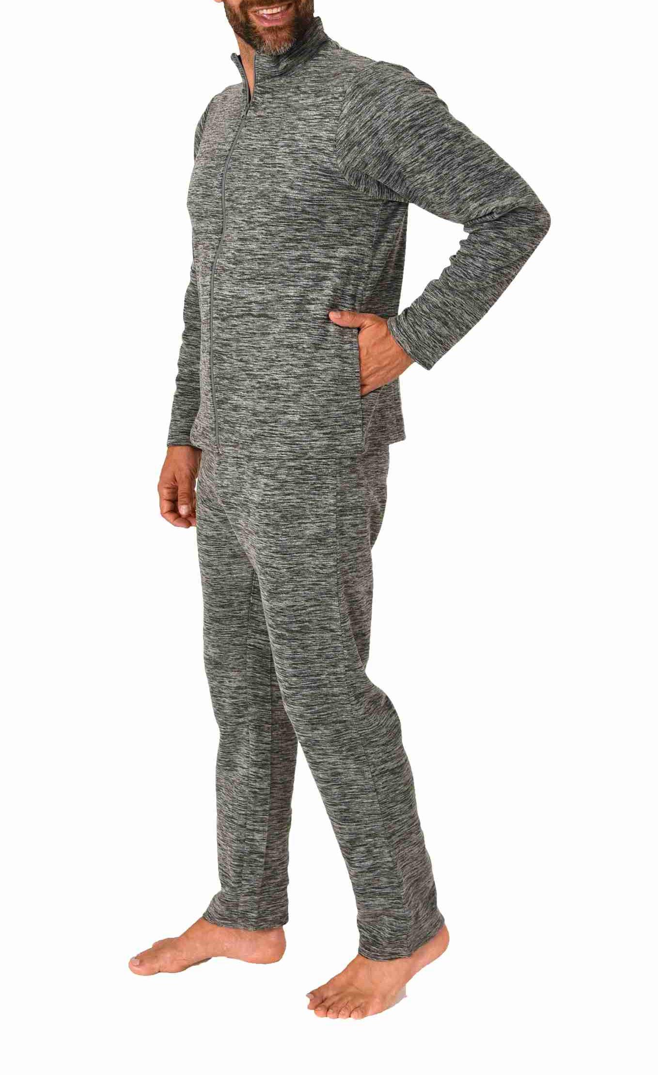 Eleganter Polarfleece Herren Hausanzug Trainingsanzug Freizeitanzug Jogginganzug Eleganter Polarfleece Herren Hausanzug Trainingsanzug Freizeitanzug Jogginganzug