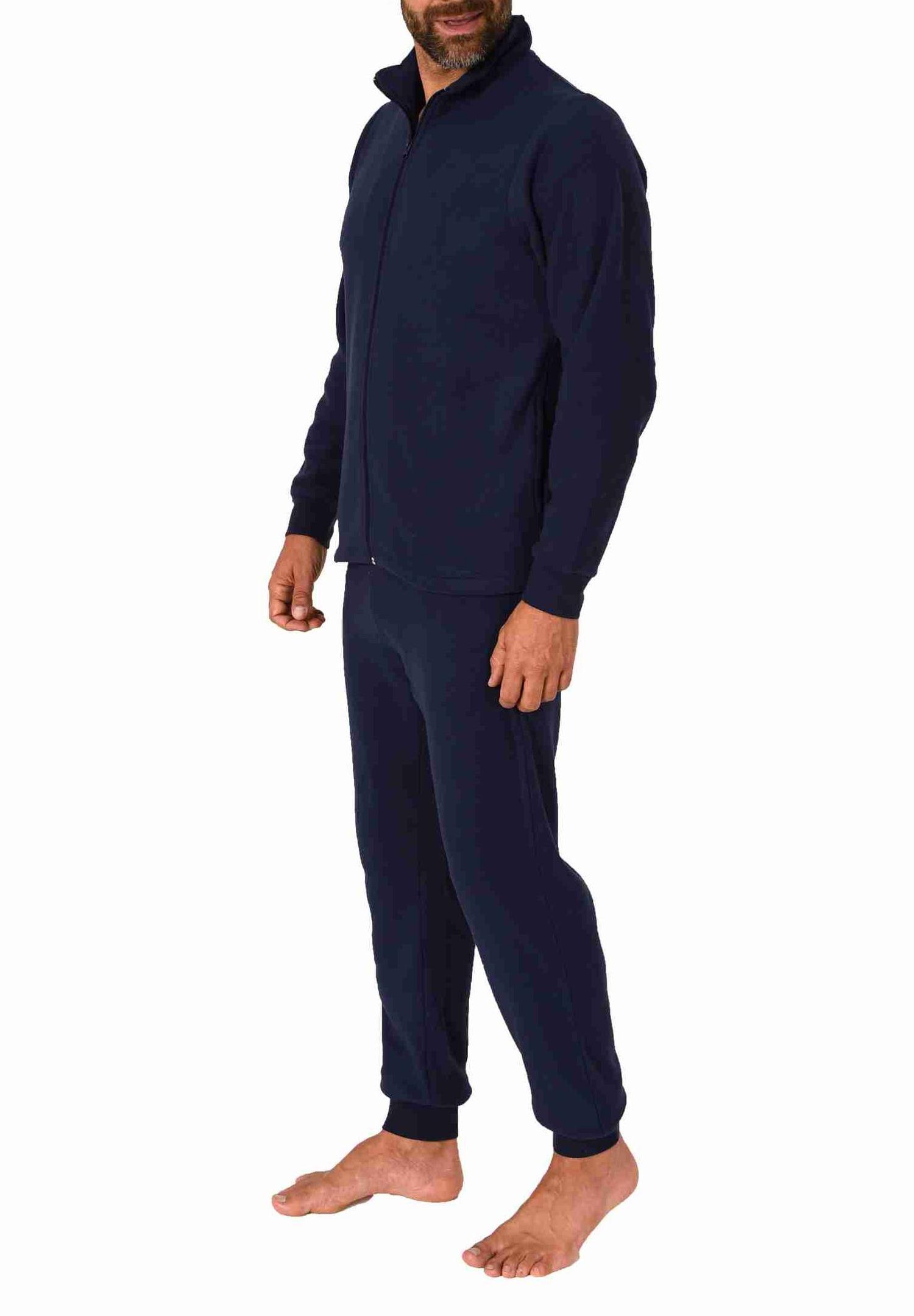 Eleganter Polarfleece Herren Hausanzug Trainingsanzug Freizeitanzug Jogginganzug