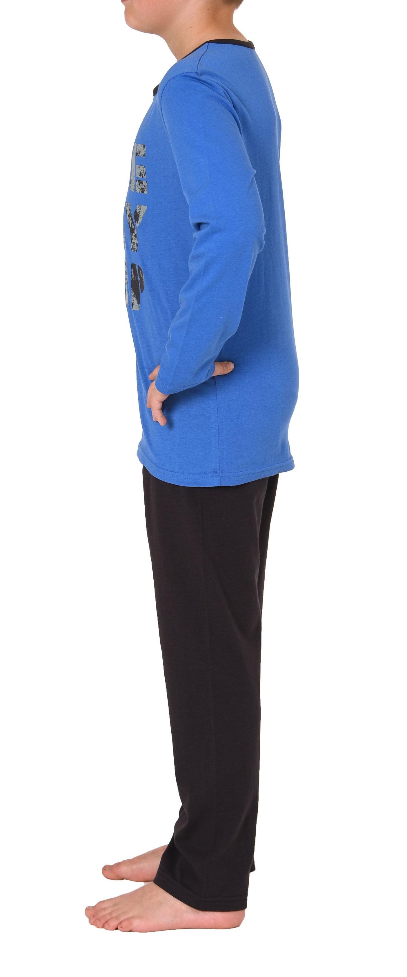 Jungen Pyjama langarm in tollen Farben und mit coolem Motiv - 212 501 10 703