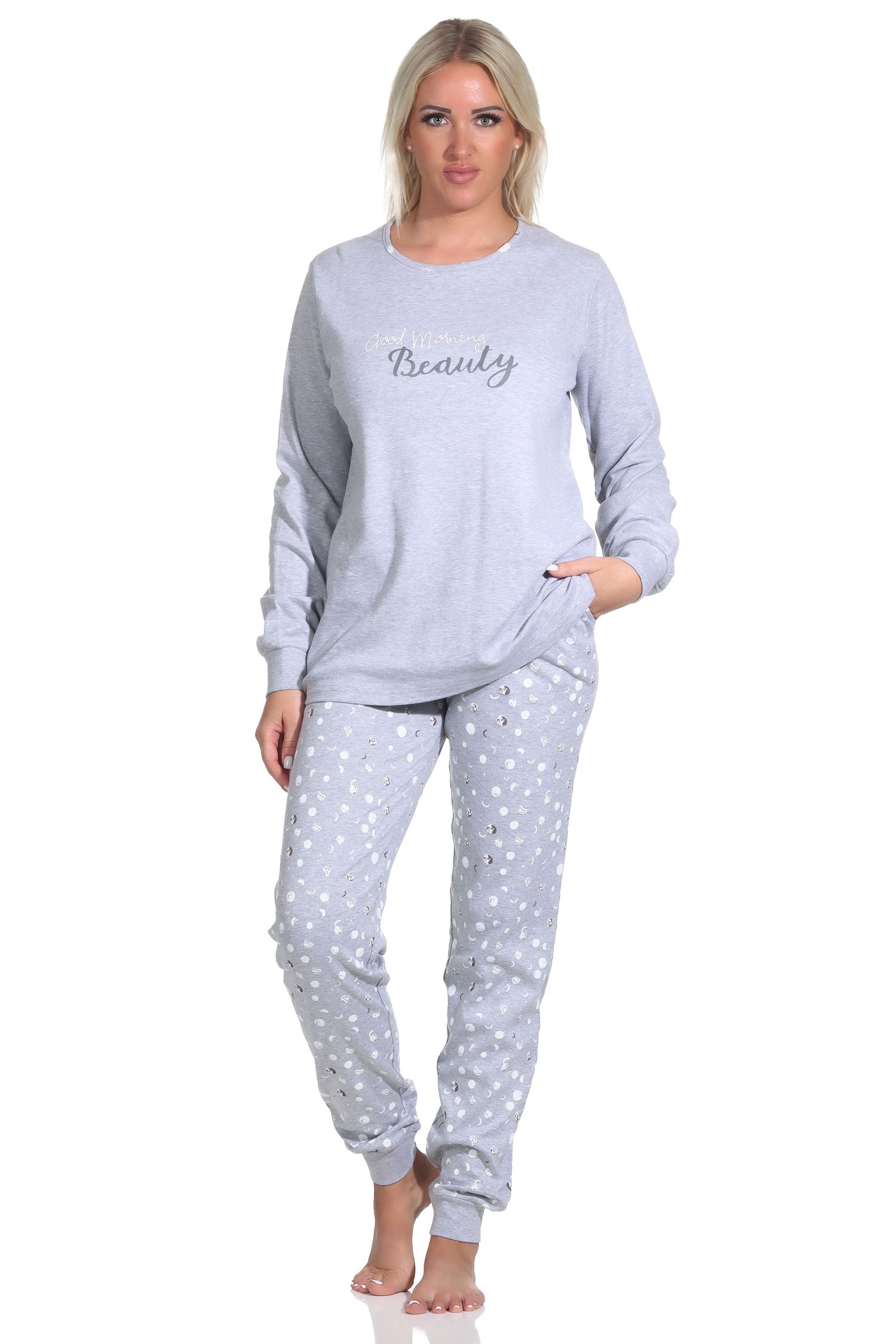 Zando Damen Schlafanzug - Sommer Pyjama Set Mit Blumenprint