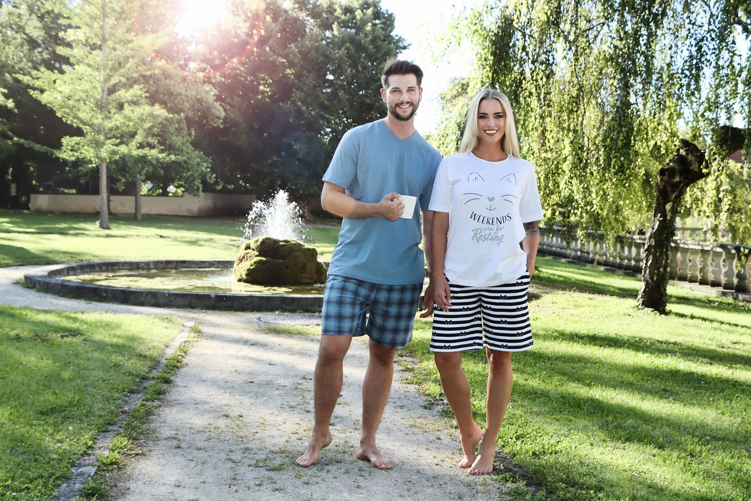 Normann Herren kurzarm Schlafanzug Shorty Pyjama Hose in Karo Optik - auch in Übergrößen Normann Herren kurzarm Schlafanzug Shorty Pyjama Hose in Karo Optik - auch in Übergrößen