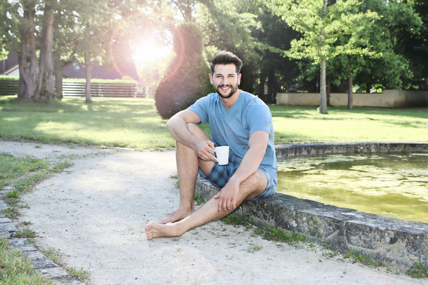 Normann Herren kurzarm Schlafanzug Shorty Pyjama Hose in Karo Optik - auch in Übergrößen Normann Herren kurzarm Schlafanzug Shorty Pyjama Hose in Karo Optik - auch in Übergrößen