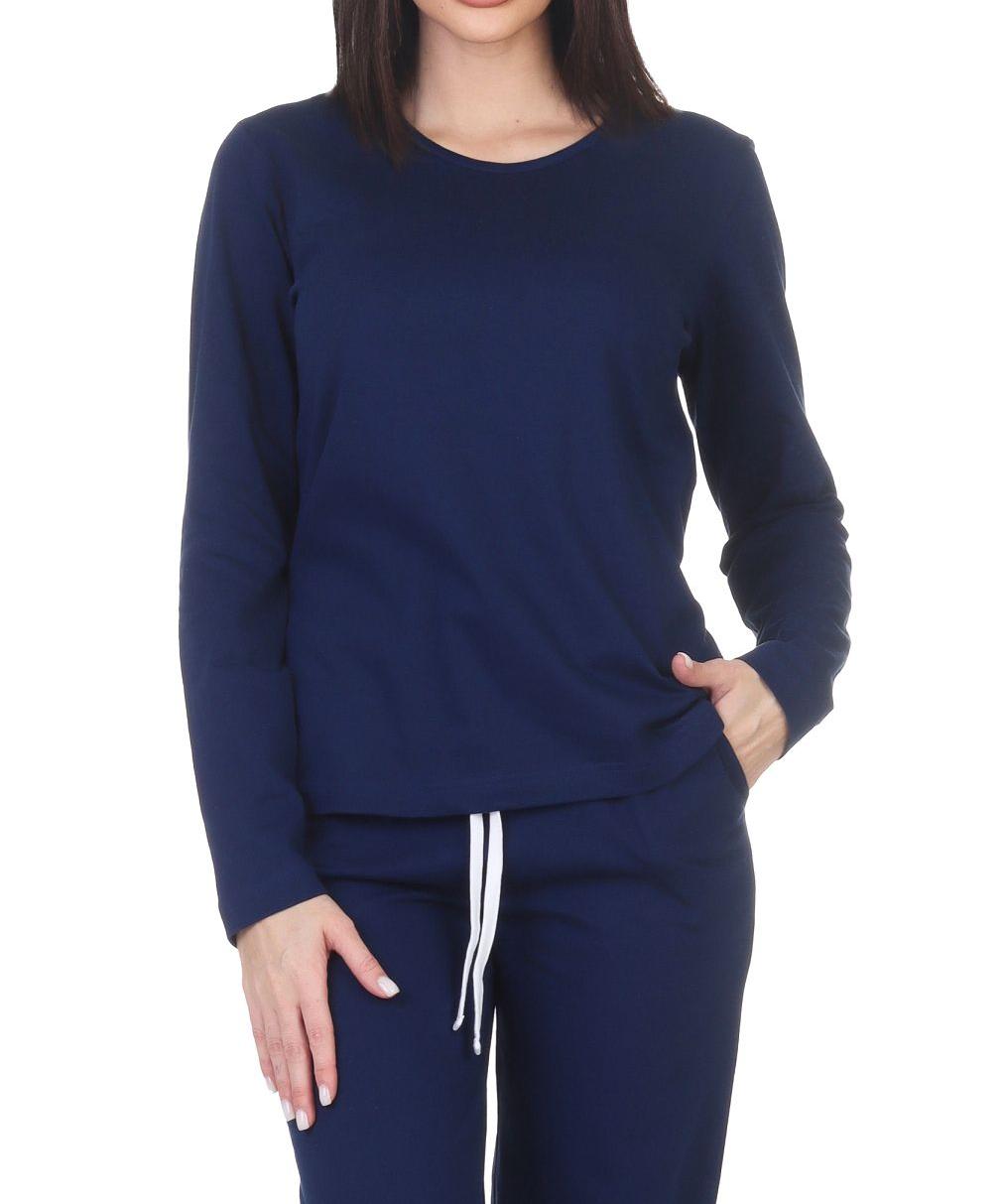 Damen langarm Schlafanzug Oberteil Pyjama Mix & Match – ideal zu kombinieren