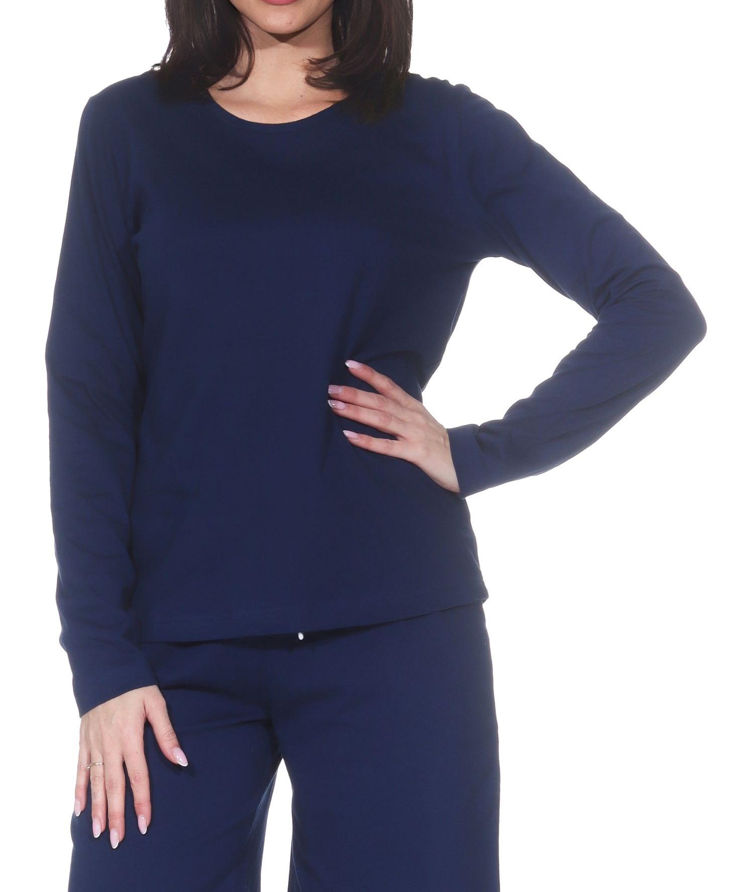 Damen langarm Schlafanzug Oberteil Pyjama Mix & Match – ideal zu kombinieren