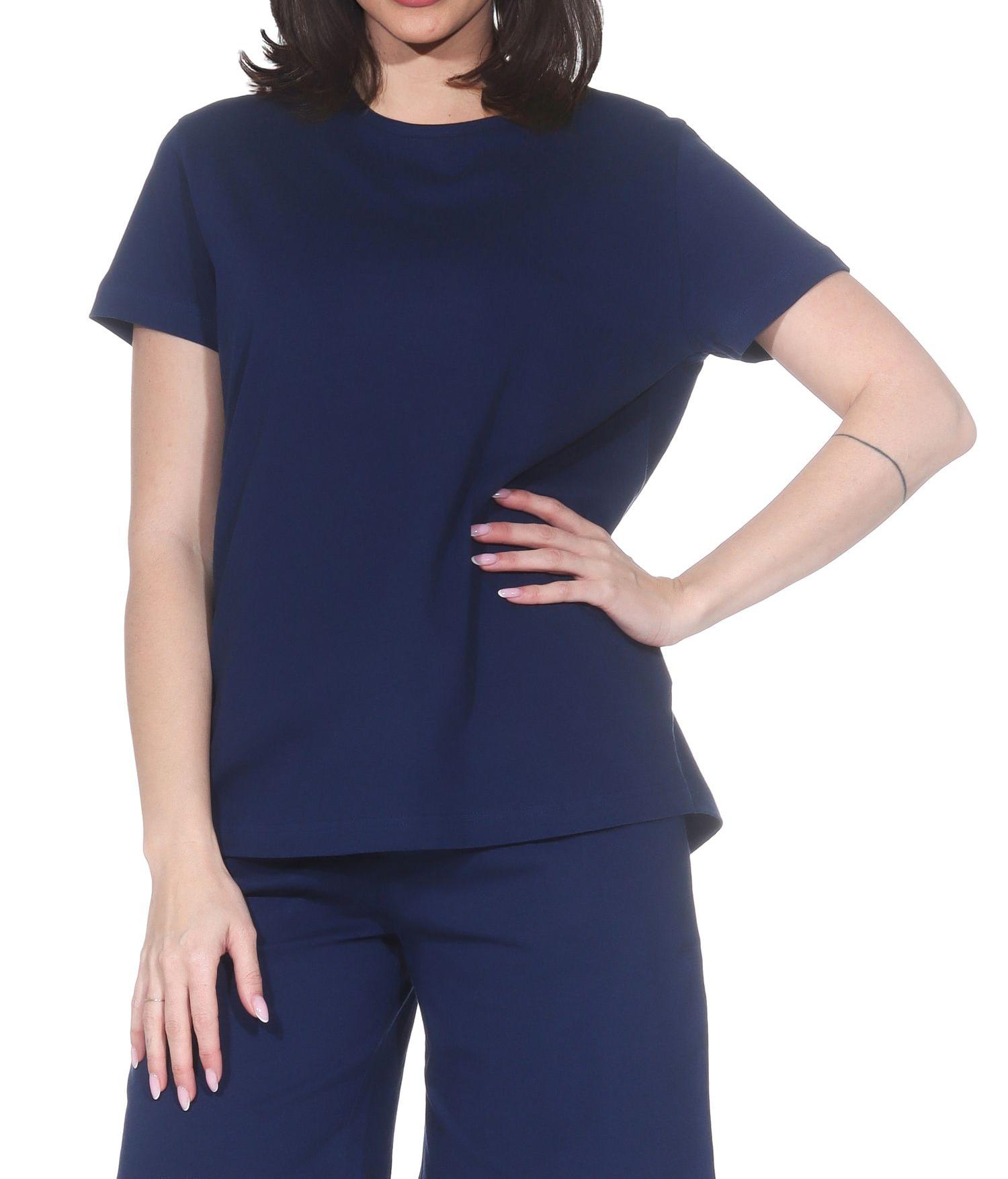 Damen kurzarm Schlafanzug Oberteil Pyjama Shirt Mix & Match – ideal zu kombinieren