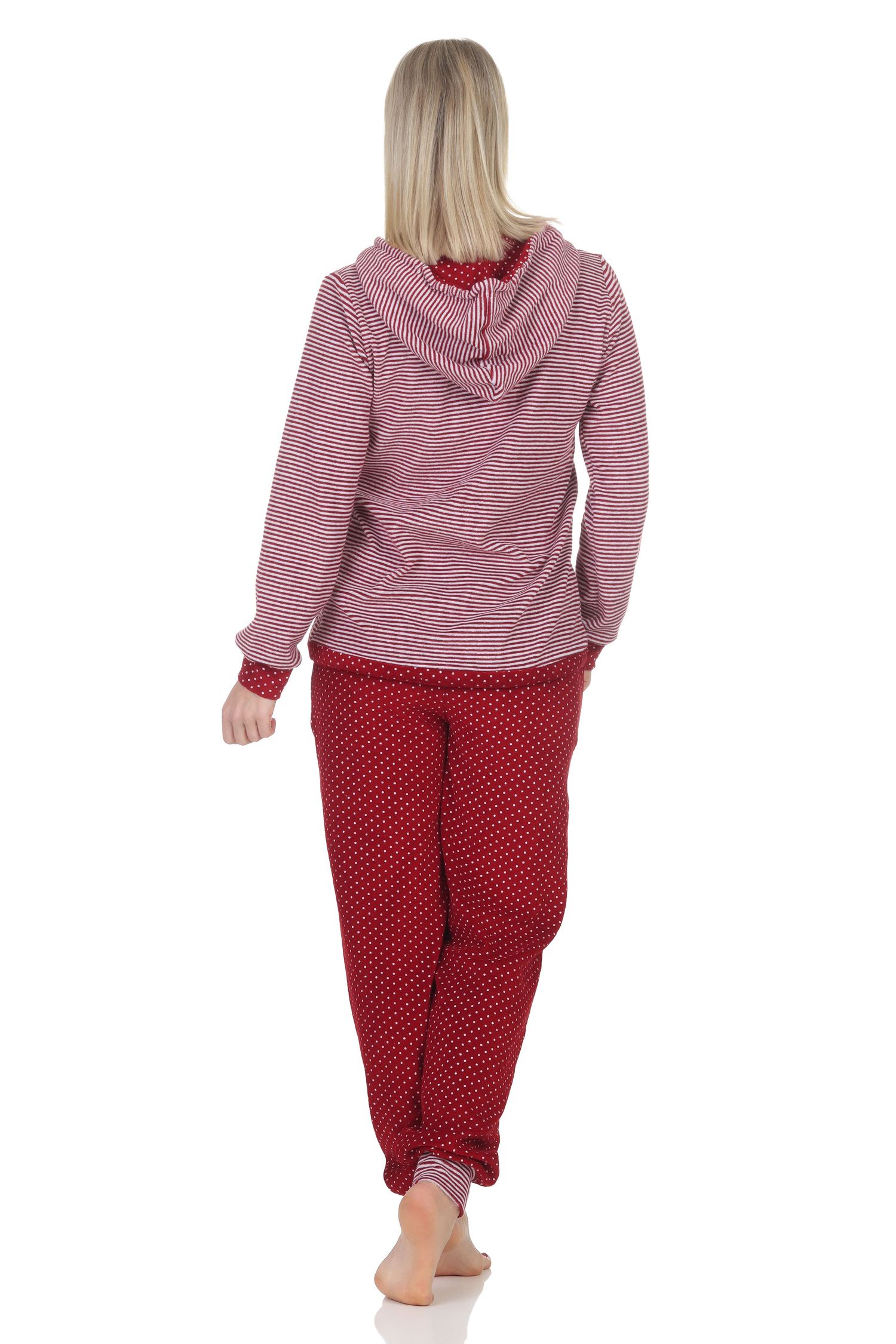 Normann Damen Frottee Hausanzug / Freizeitanzug in chilliger Optik - auch in Übergröße