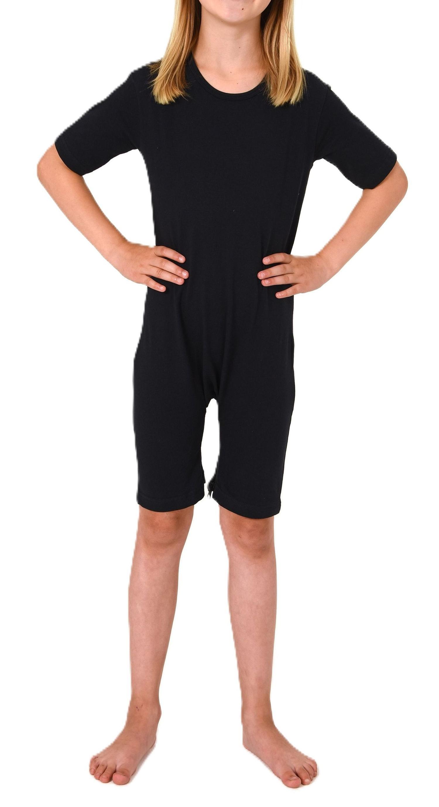 Kinder Pflegebody kurzarm - UNISEX - mit Beinreissverschluss