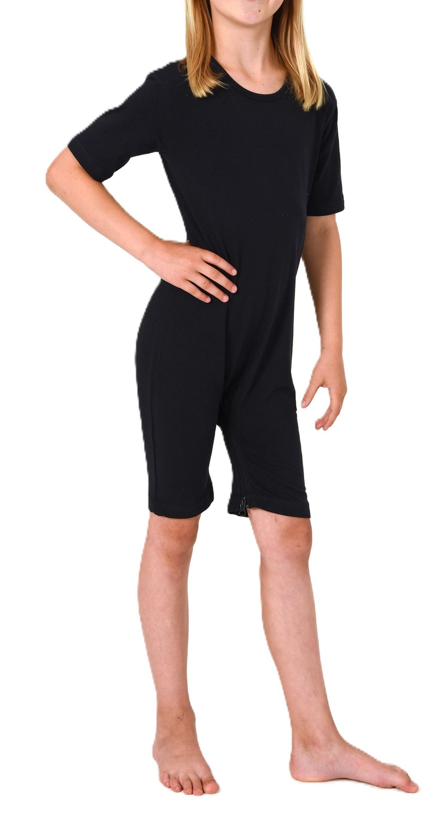 Kinder Pflegebody kurzarm - UNISEX - mit Beinreissverschluss