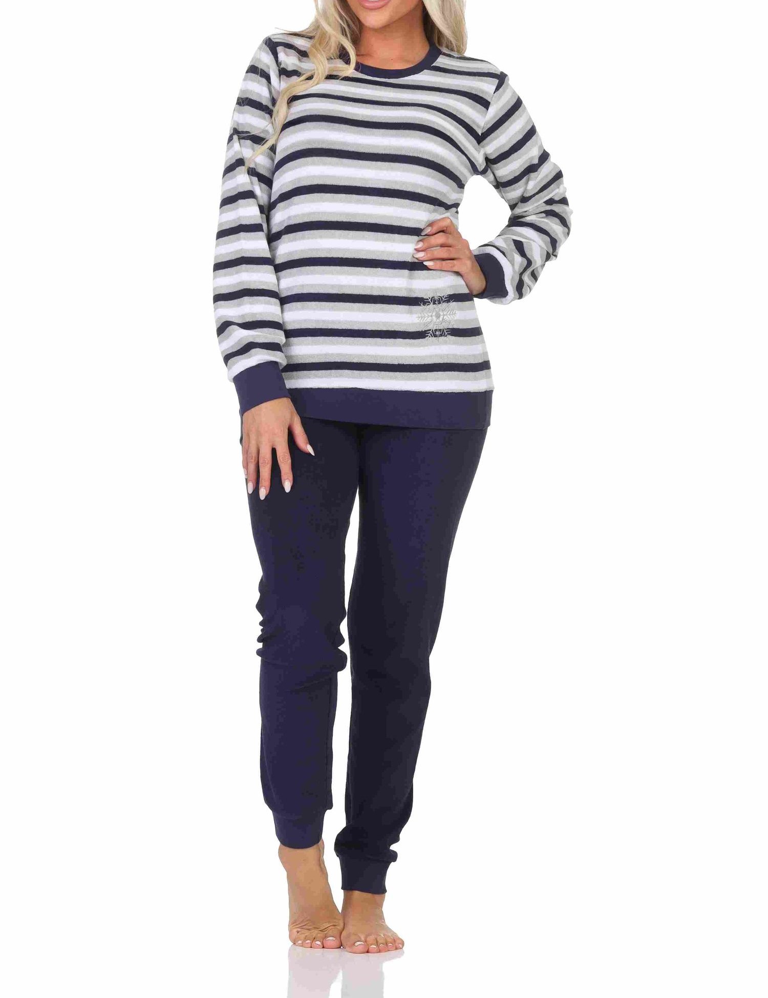 AKTIONSANGEBOT!! 3 Damen Frottee  Pyjama von NORMANN für 60 EUR (= 20 € /St)