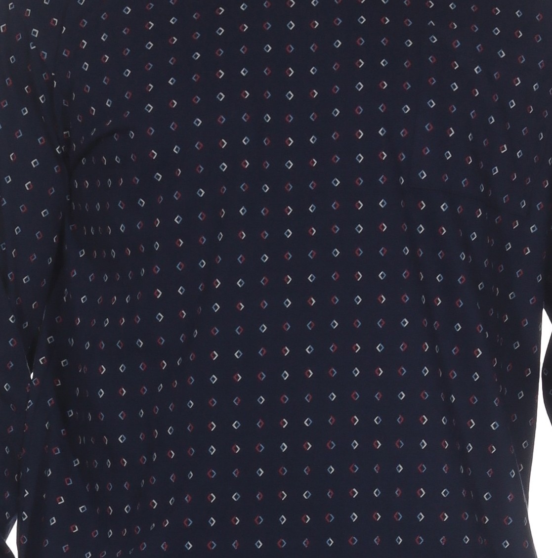 Normann Herren Schlafanzug langarm mit Bündchen aus Baumwolle – Pyjama auch in Übergrößen