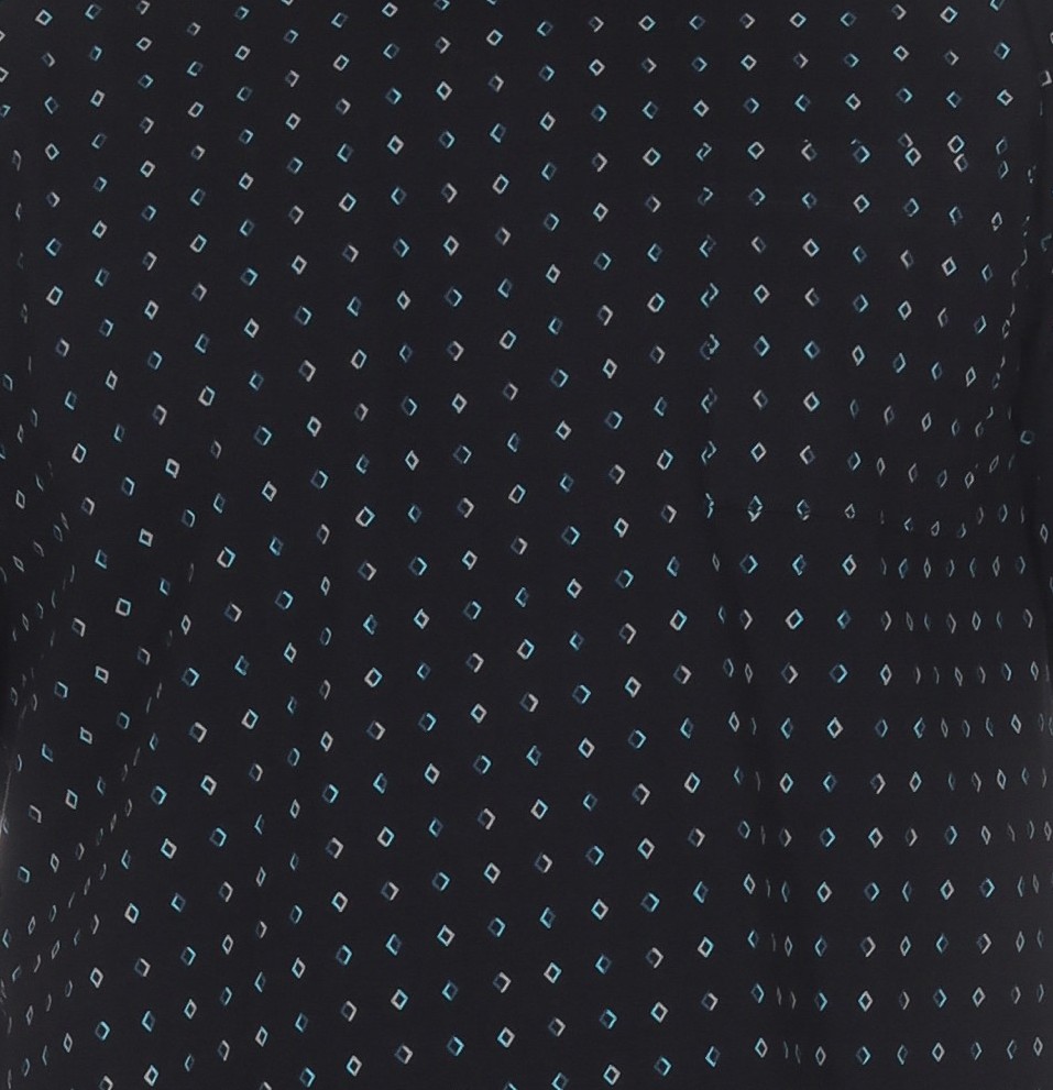 Normann Herren kurzarm Schlafanzug Shorty in edlen Minimalprint – auch in Übergröße