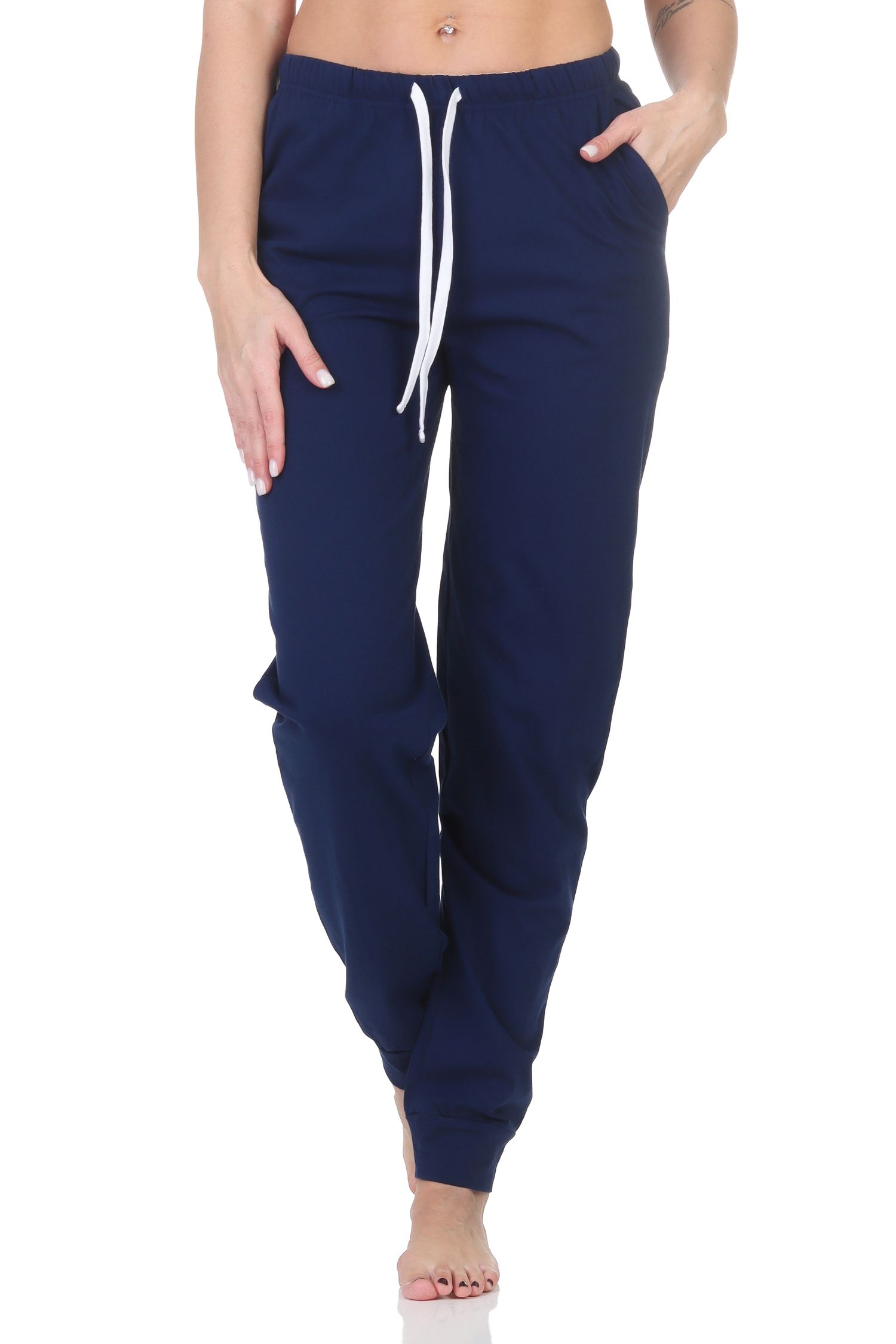 Damen Schlafanzug Pyjama Hose lang Mix & Match - perfekt zu kombinieren