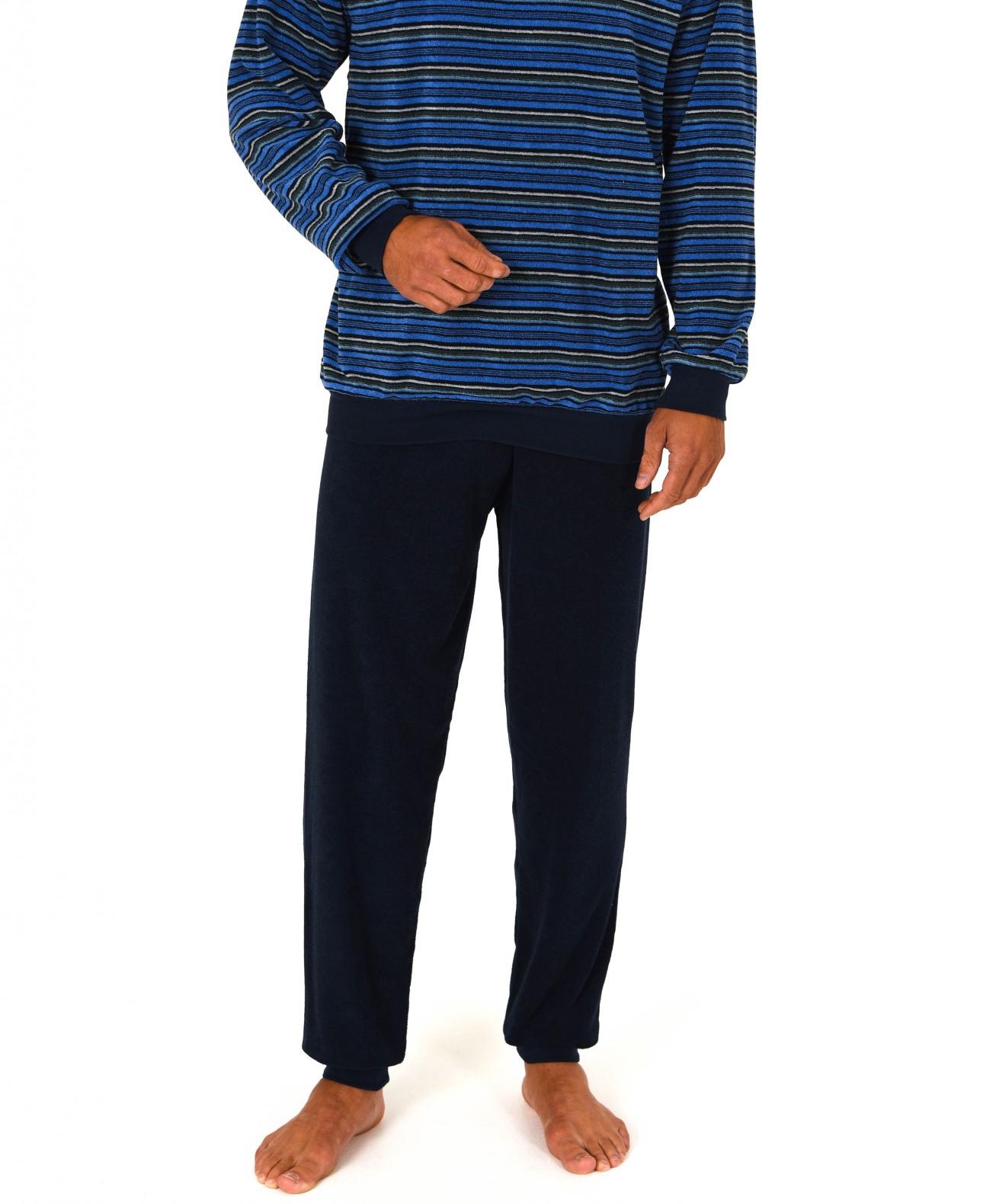 AKTIONSANGEBOT!! 3 Herren Frottee  Pyjama von NORMANN für 60 EUR (= 20 € /St)