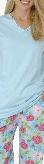 Modischer Damen Capri Pyjama (auch in ÜBERGRÖSSEN erhältlich) 521936 Modischer Damen Capri Pyjama (auch in ÜBERGRÖSSEN erhältlich) 521936