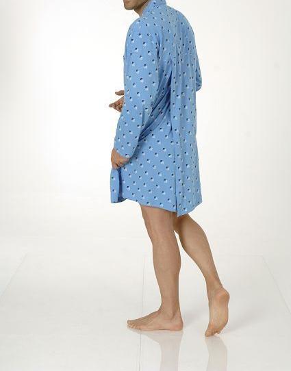 Upload Herren Pflegenachthemd langarm 49723