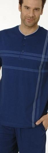 NORMANN Herren Pyjama, Bündchen, ProKlima-Qualität, Übergrössen erhält. 511965 NORMANN Herren Pyjama, Bündchen, ProKlima-Qualität, Übergrössen erhält. 511965