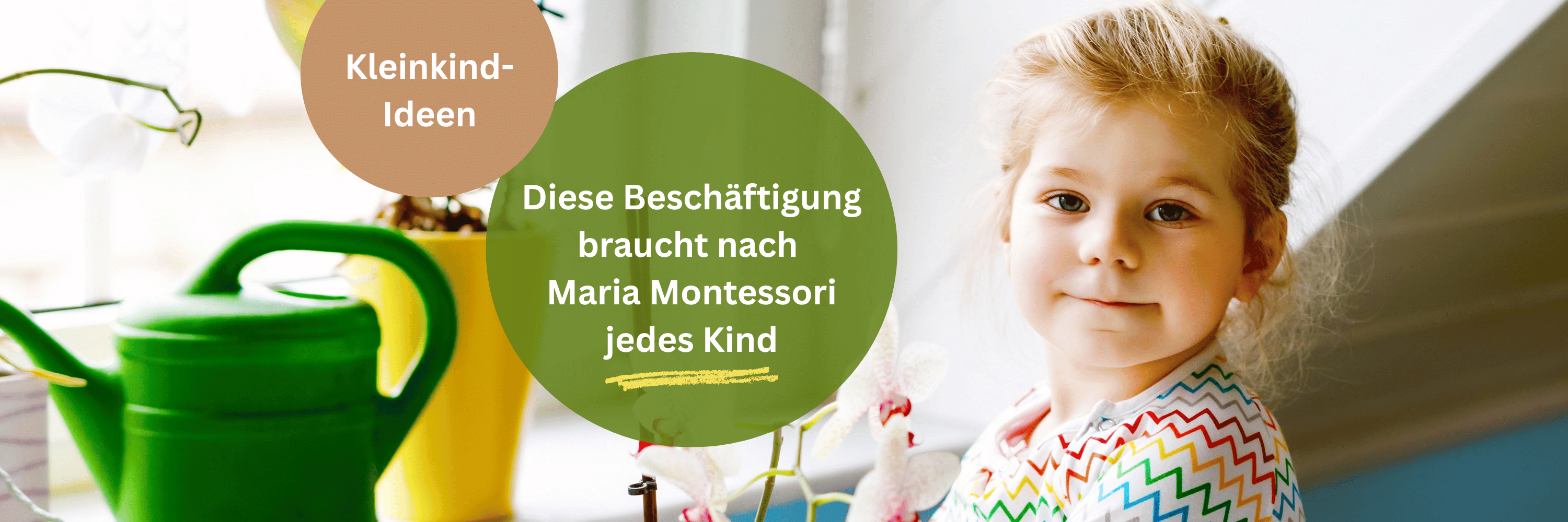 Kleinkind-Ideen: Diese Beschäftigung braucht nach Maria Montessori jedes Kind