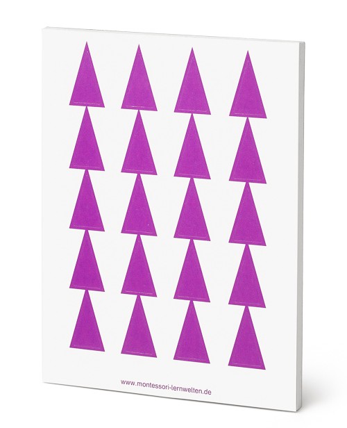 Wortartensymbol Pronomen Montessori Aufkleber Wortartensymbol Pronomen Montessori Aufkleber
