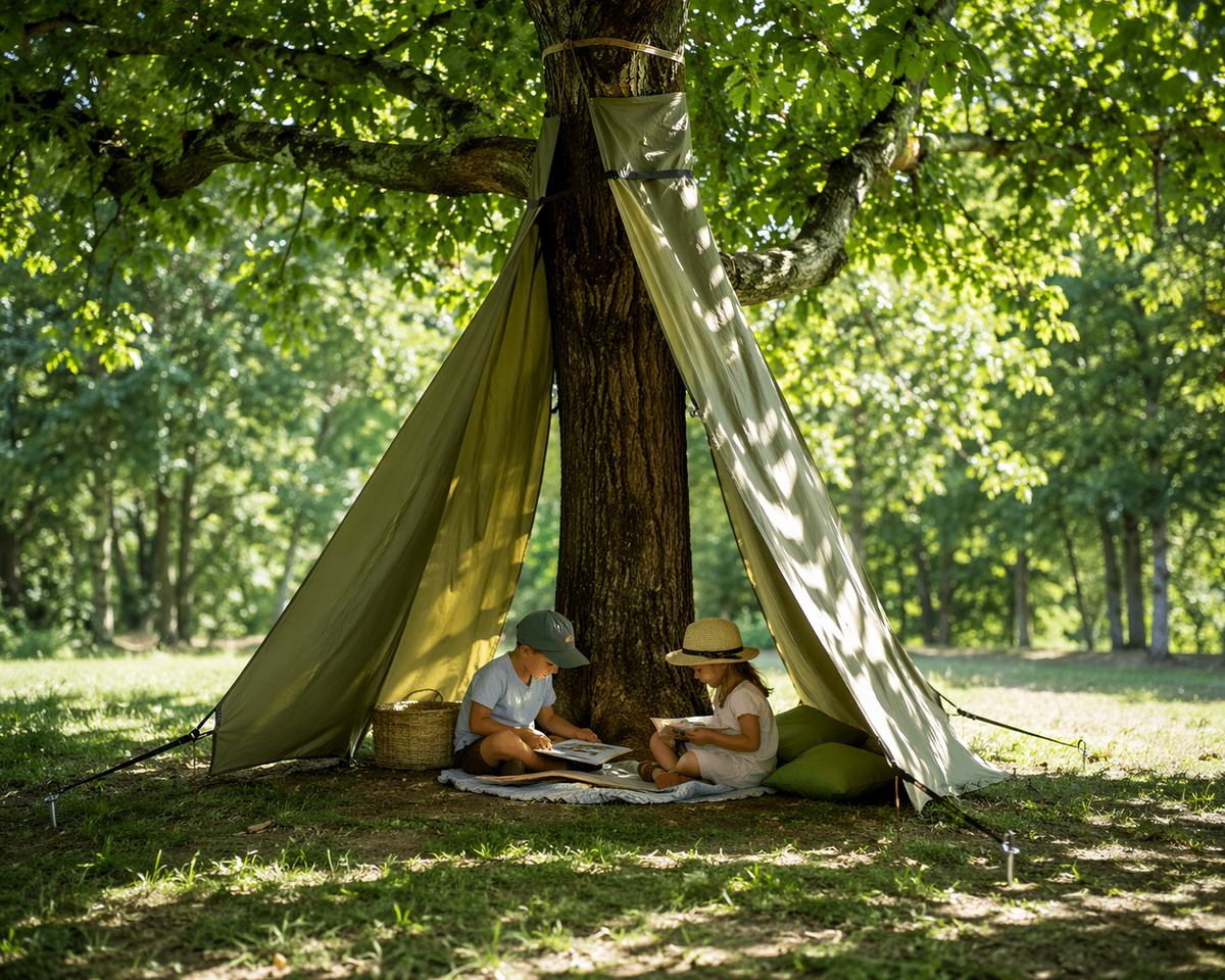 Tipi Kinderzelt - Spielzelt mit gepolsterter Decke Tipi Kinderzelt - Spielzelt mit gepolsterter Decke