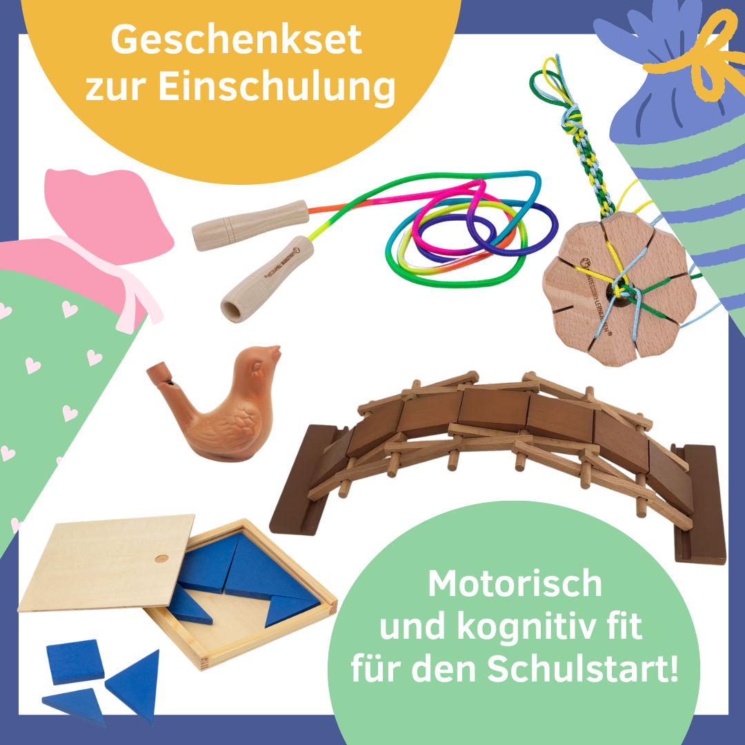 Geschenk-Set für Schulanfänger Geschenk-Set für Schulanfänger