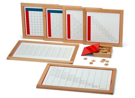 Tavola Delle Addizioni In Legno Navaris 1-10, Gioco Educativo Per Bambini 3+ Con 100 Dadi Colorati - 2