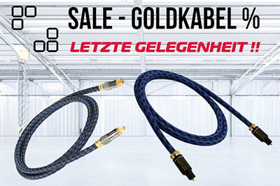 SPECIAL !! Goldkabel SALE %