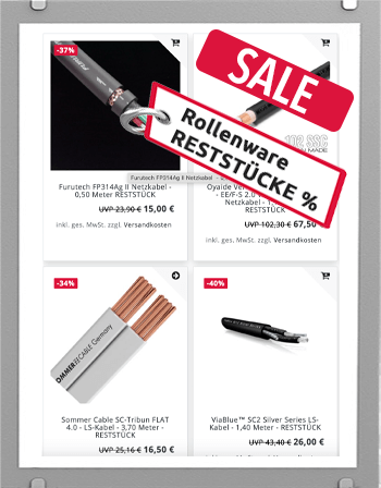 Rollenware - RESTSTÜCKE