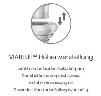 ViaBlue Höhenverstellung