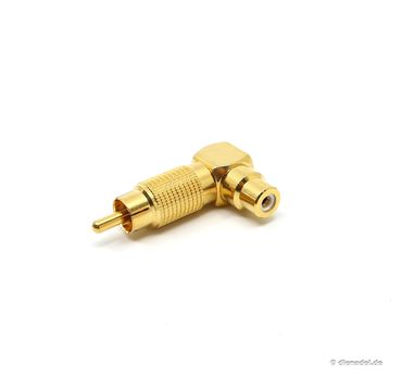 BKL Electronic Cinch-Adapter Cinch-Buchse - F-Stecker | SMDV