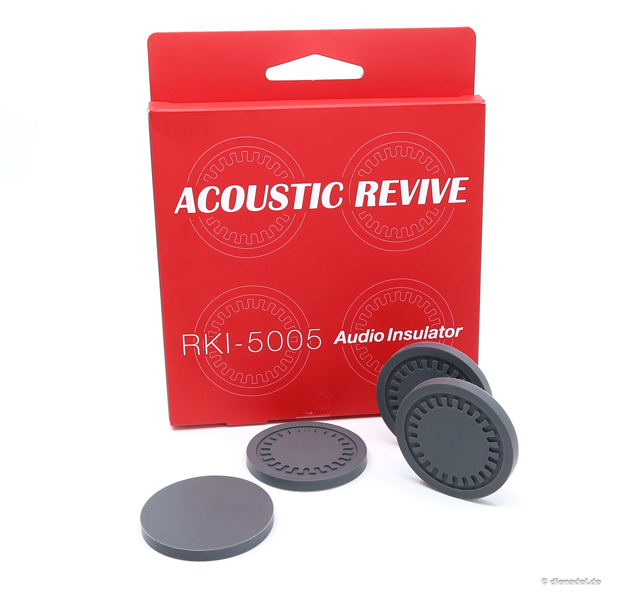 Acoustic Revive RKI-5005 - Audio Insulator Absorber - 4er Set | dienadel.de