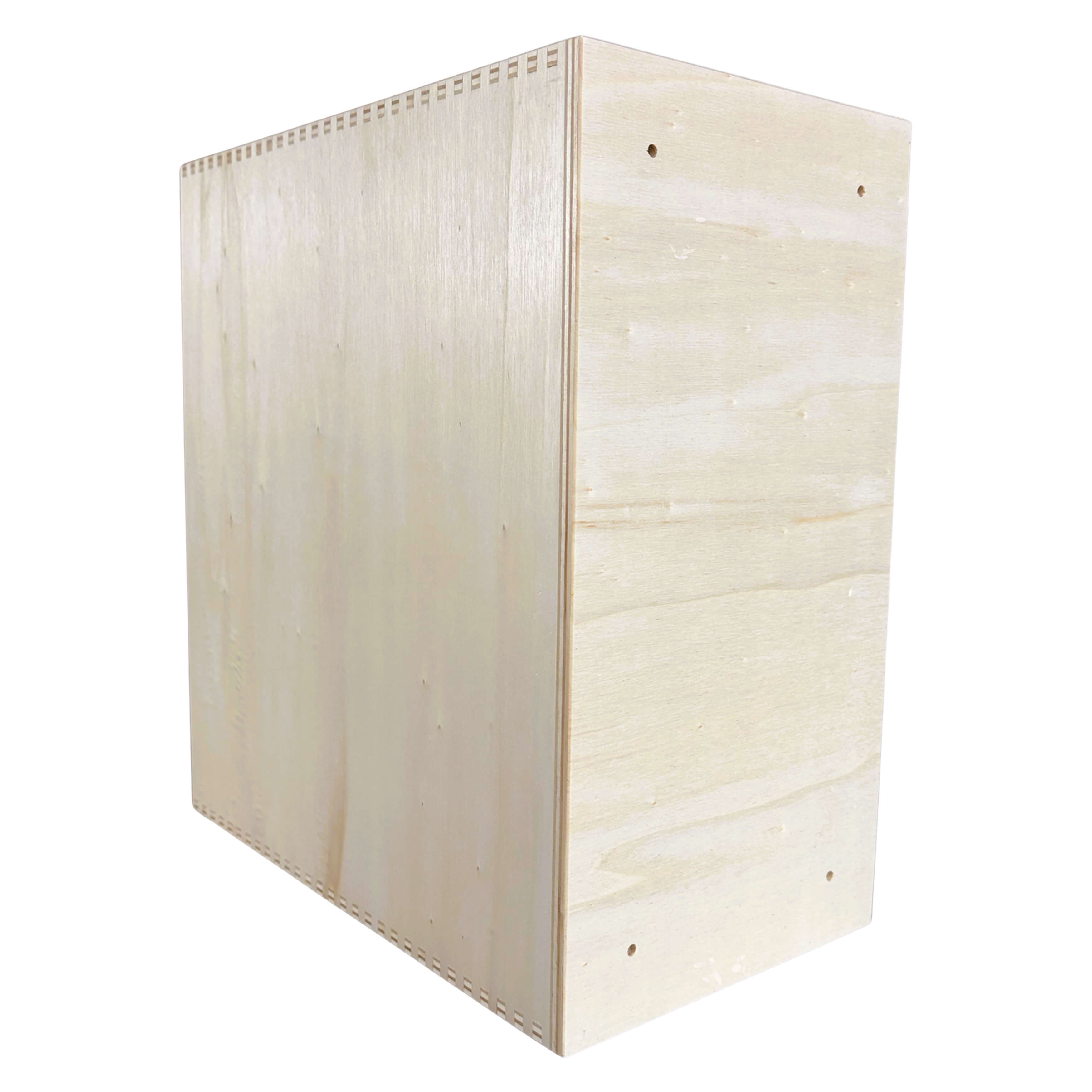Knosti® Archifix-Box Woodline für 50 LPs - Die stilvollste Art