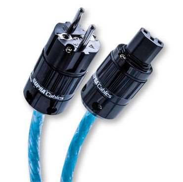 Typ 2 Ladekabel Supra Lorad 2.5 MkII Netzkabel 1m - Mit Bachmann Stecker, Für Bestimmte Audio-Geräte Bals Stecker