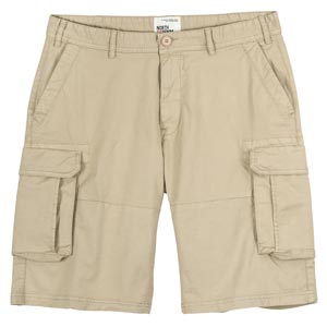 North56Denim by Allsize Cargo-Shorts sand Übergröße