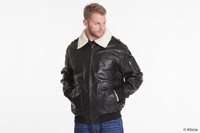 Lederjacke