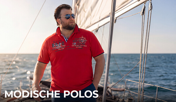 Modische Poloshirts