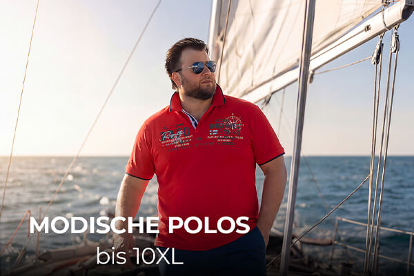Modische Poloshirts