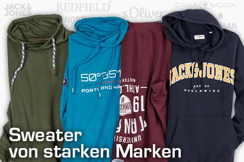 Sweatshirts große Größen