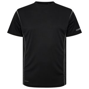 North Latitude Funktions T-Shirt Übergrößen schwarz