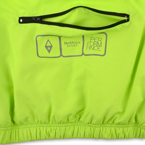 North Latitude Übergröße leicht neongrün Windjacke