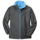 Brigg Fleecejacke XXL ohne Futter dunkelgrau/blau