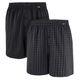 Boxershorts Übergröße 2er Pack Dean schwarz Adamo