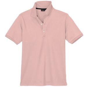 Redfield Basic Stretch-Poloshirt altrosa Übergröße Liam