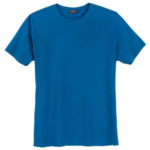 Kitaro Basic T-Shirt blau große Größen