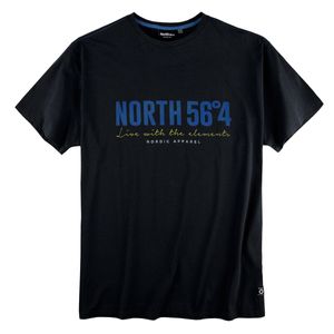 North 56°4 by Allsize T-Shirt Logoprint schwarz XXL