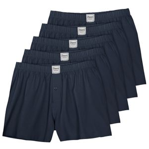 Dave's 5er-Pack Boxershorts blau große Größen