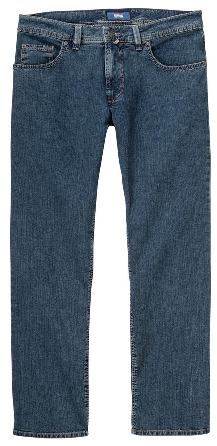 Pioneer XXL Stretch-Jeans stone washed blue Peter