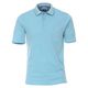 Redmond "Wash & Wear" Polo türkisblau melange XXL