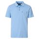 CasaModa XXL Poloshirt easy care hellblau melange