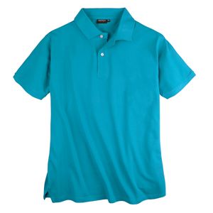 Redfield Piqué Poloshirt türkisblau große Größen